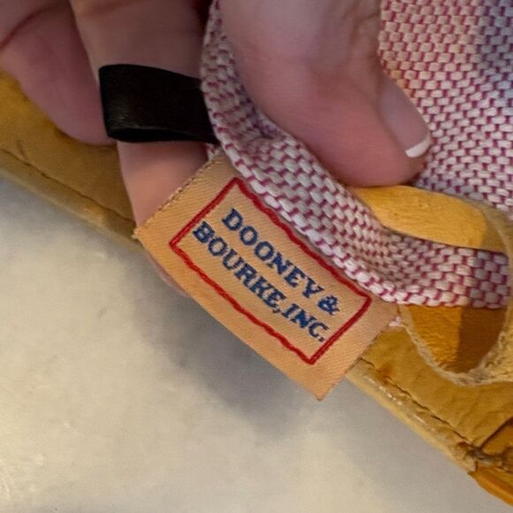 DOONEY & BOURKE Bag Purse Handbag Leather Ostrich Shoulder Bag Hobo Pocketbook - Picture 13 of 16